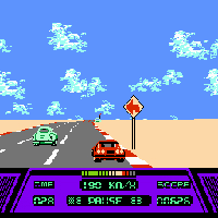 Rad Racer Screenthot 2